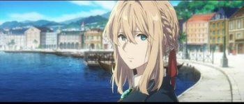 New Violet Evergarden Film's Trailer Previews TRUE's Theme Song