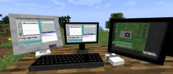 This Minecraft mod lets you build a PC in-game, and yes, Doom works