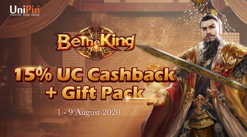 Be the King with UniPin – Get 15% Cashback of UniPin Credits + Gift Pack!