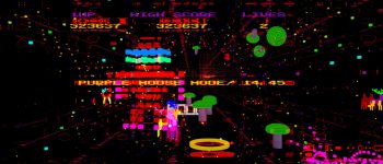 Psychedelic trance shooter Moose Life, from Jeff Minter, comes this month