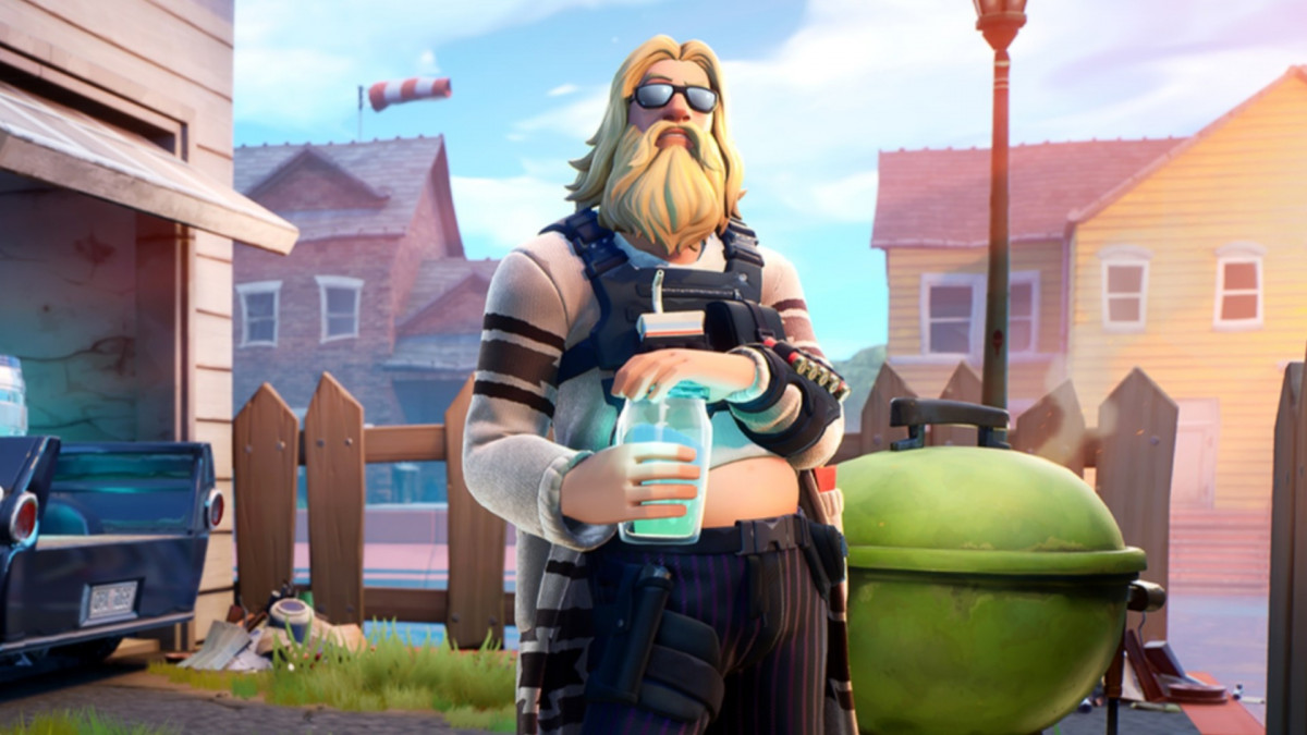 Fortnite S New Jonesy Skin Takes Fashion Advice From Sad Thor Up Station Philippines - fortnite derr burger skin roblox