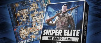 Sniper Elite: The Board Game features a miniature of Hitler getting shot in the balls