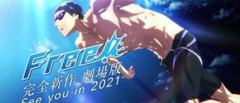All-New Free! Anime Film's New Teaser Announces 2021 Opening