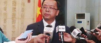 Chinese ambassador warns vs US 'meddling' in South China Sea dispute