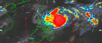 PAGASA: Julian now severe tropical storm, almost stationary while far from landmass