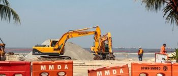 'Bigger than dust': DOH allays Manila Bay visitors' concerns on crushed dolomite