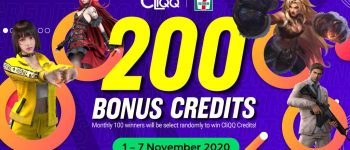 Get BONUS CLiQQ Credits with UniPin now! (Nov)