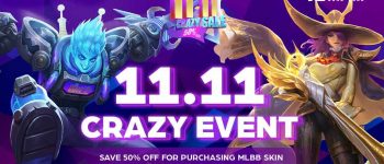 MLBB 11.11 CRAZY EVENT with UniPin!