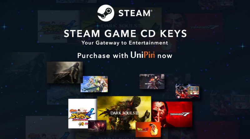 Get Steam Game CD Keys in UniPin-Your Gateway to Entertainment!