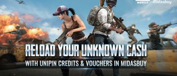 RELOAD YOUR UNKONWN CASH WITH UNIPIN CREDITS/VOUCHERS IN MIDASBUY (PH)