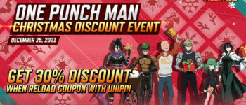 One Punch Man Christmas Discount Event (PH)