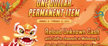 [Midasbuy] PUBGM ONE-Dollar Permanent Item Event! (PH)
