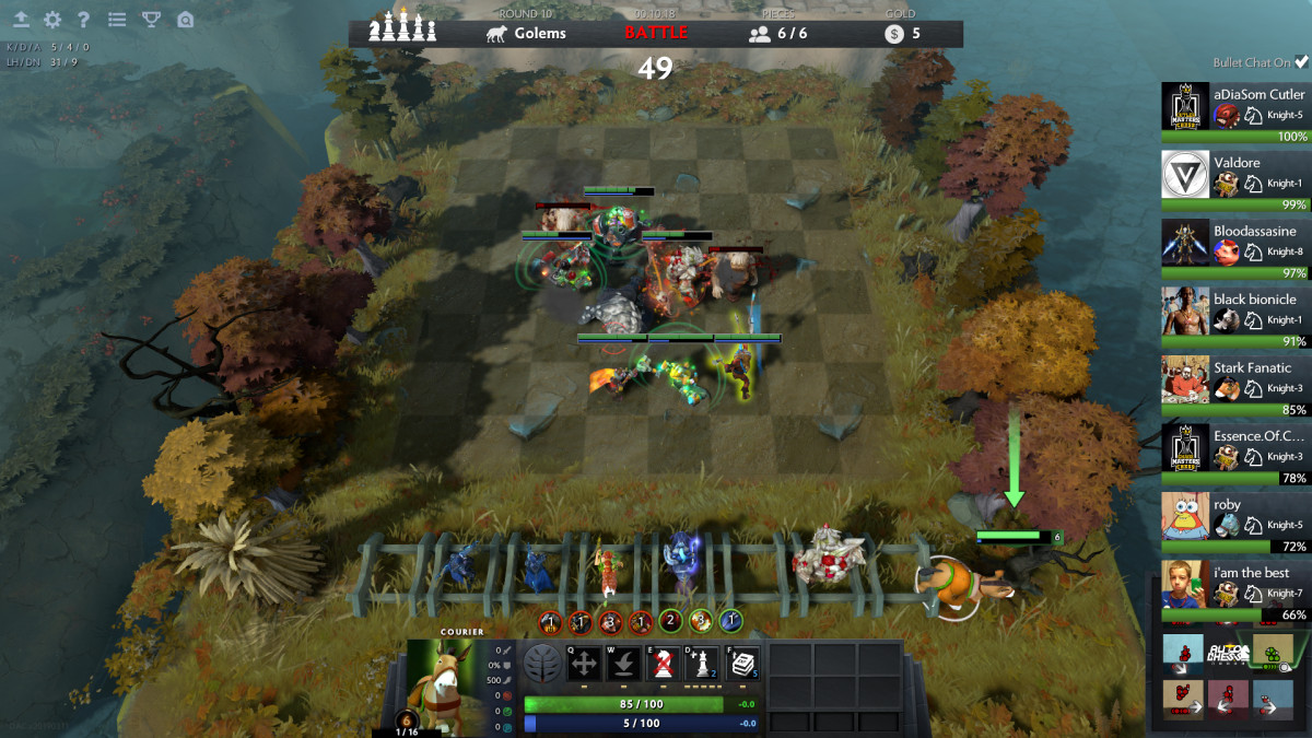 Dota Auto Chess Adds Familiar Faces In New Patch Up