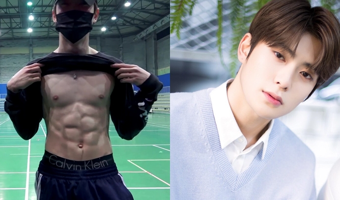 Nct S Jaehyun Shows His Abs And Fans Are Going Crazy At His Dual Charms Up Station Malaysia - jaehyun nct roblox