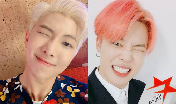 Reason Why Bts S Rm Laughed At Jimin During The Fact Music Awards 2019 Tma Up Station Malaysia - rm bts roblox