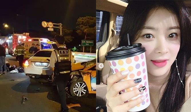 Actress Killed In Recent Car Accident Revealed To Be Han Jisung Up Station Malaysia