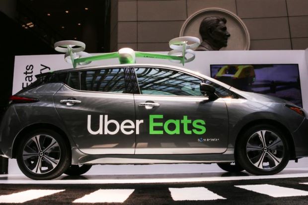 Uber Tests Drone Food Delivery Launches New Autonomous Suv Up Station Malaysia