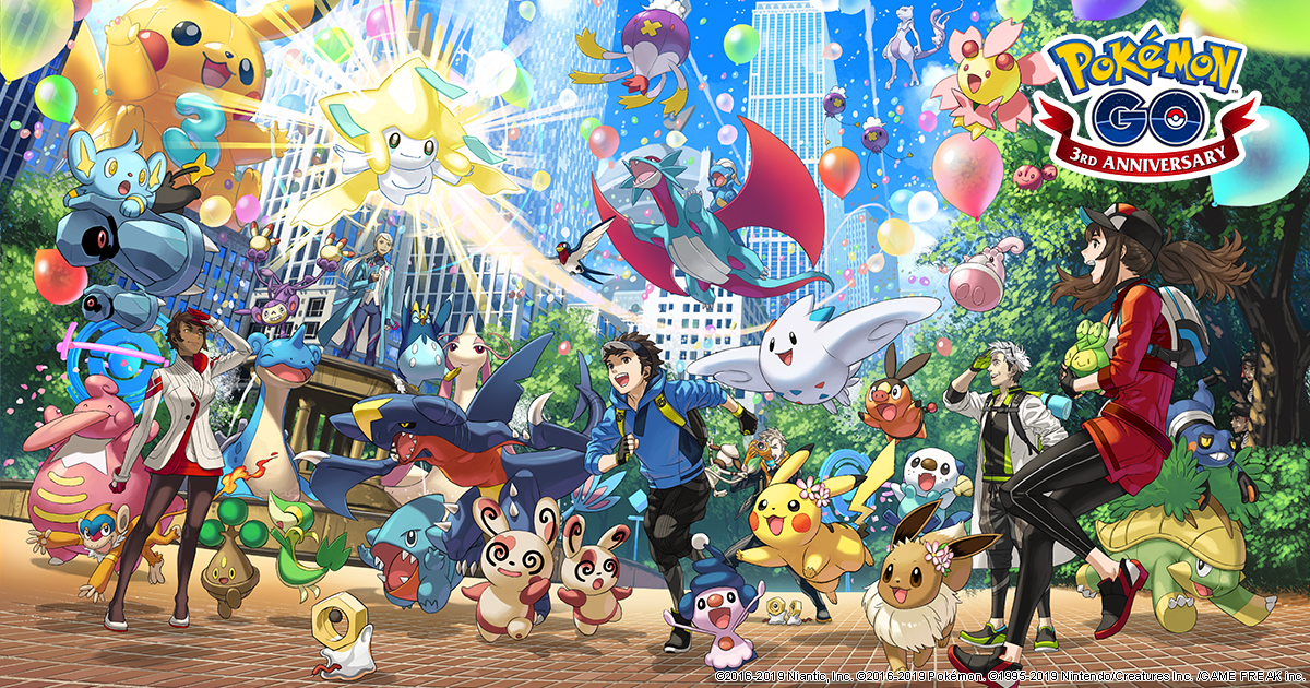 Pokemon Go Celebrates Third Anniversary With Tons Of In Game Events Up Station Malaysia - mr mime is mr mine pokémon go 2 roblox