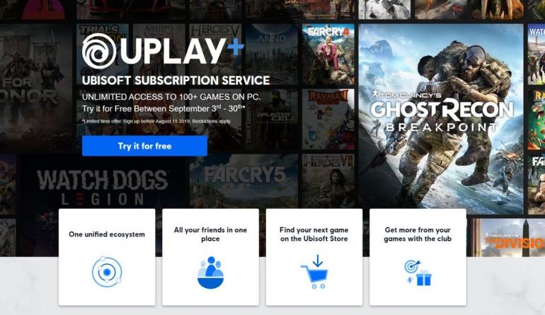 Ubisoft Reveals Uplay Library Over 100 Games Including Existing And Upcoming Titles Up Station Malaysia