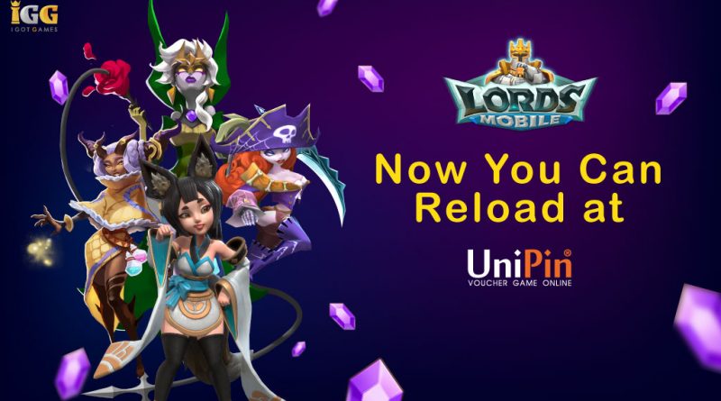 Now You Can Reload Lords Mobile On Unipin - roblox top 10 with unipin ph