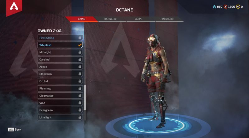 Apex Legends Has A New Octane Skin Available Through Twitch Prime