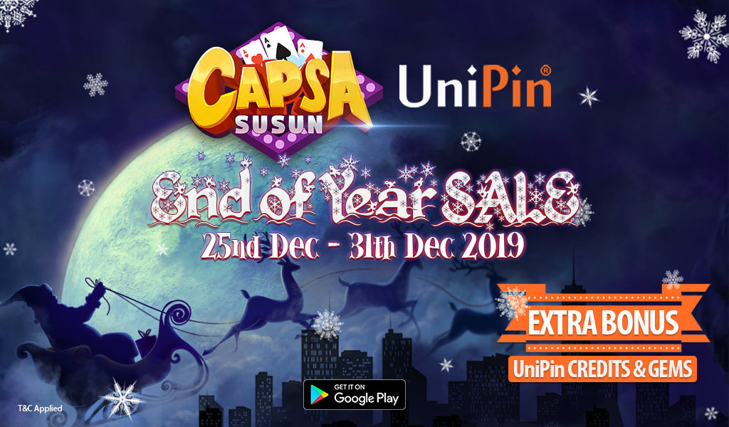 Capsa City End Year Sale Unipin Up Station Malaysia - roblox is available now on unipin