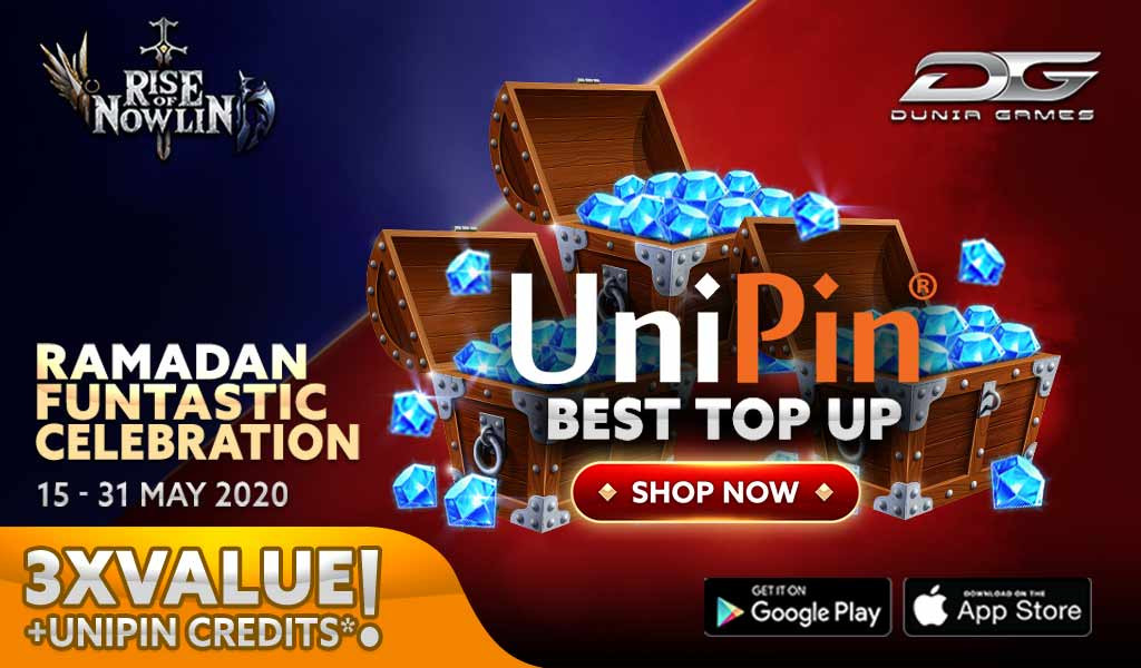 Unipin X Rise Of Nowlin Ramadan Funtastic Celebration Up Station Malaysia - roblox top 10 with unipin ph