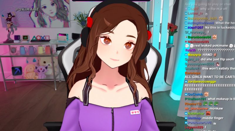 Why Pokimane S Vtubing Twitch Stream Has Everyone Talking Up Station Malaysia - twitch roblox leaked items