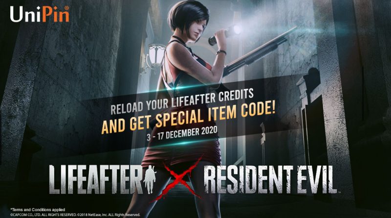 Lifeafter X Resident Evil Crossover 200 Free Item Codes Up Station Malaysia