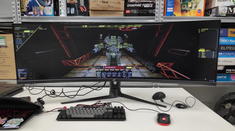 Hands On With The Massive Rog Strix Xg49vq A 49 Inch 144hz Gaming Monitor Up Station Singapore - 144hz monitor for roblox