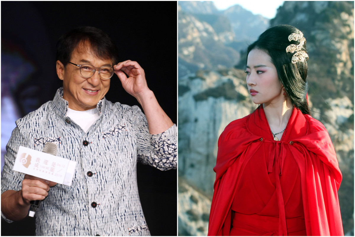 Disney Mulan Star Liu Yifei Jackie Chan Slammed For Comments On Hk Protests Up Station Singapore - jackie chan roblox id code