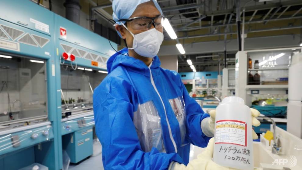 At Fukushima Plant A Million Tonne Headache Radioactive Water Up Station Singapore - afp vest id roblox