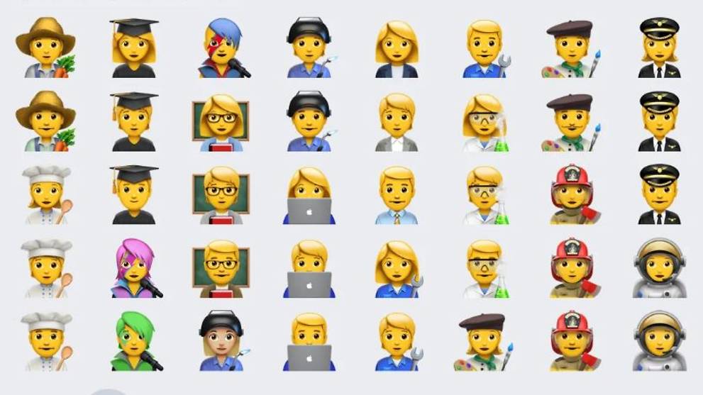 Gender Neutral Emojis Hit Screens In New Apple Update Up Station Singapore - gender neutral roblox avatars