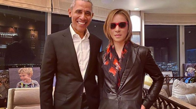 Is That Barack Obama Ex Us President Turns Up At X Japan Band Leader Yoshiki S Party Up Station Singapore - barack obama song id roblox