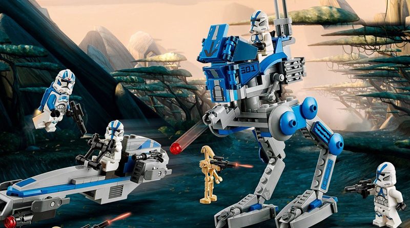 Lego Has Revealed A 285 Piece 501st Legion Clone Trooper Battle