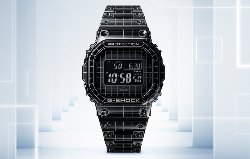 Casio S Newest Gmw B5000cs G Shock Looks To Have Been Inspired By Tron Up Station Singapore - tron grid roblox