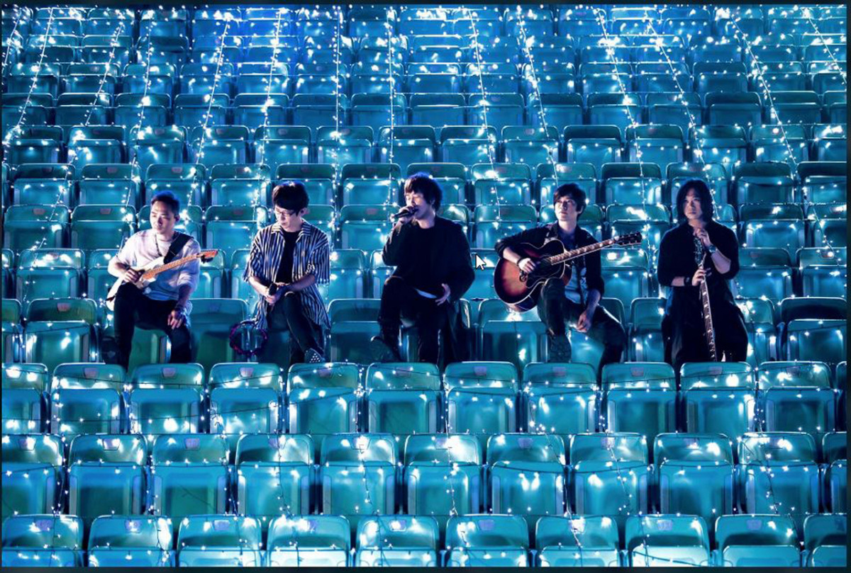 Taiwanese Band Mayday Perform In An Empty Stadium For Online