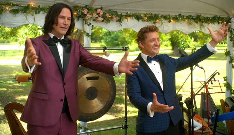 Alex Winter And Keanu Reeves Time Travel In The First Trailer For Bill Ted 3 Up Station Singapore