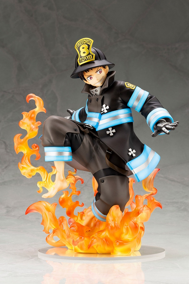 Fire Force Protagonist Shinra Kusakabe Joins Kotobukiya S Artfx J Figure Line Up Station Myanmar - enen no shouboutai fire force shinra top roblox