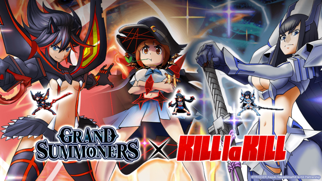 Don T Lose Your Way In New Kill La Kill X Grand Summoners Collaboration Up Station Myanmar