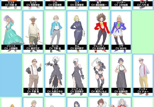 Listeners Tv Anime Reveals 25 Roles Character Settings Up Station Myanmar